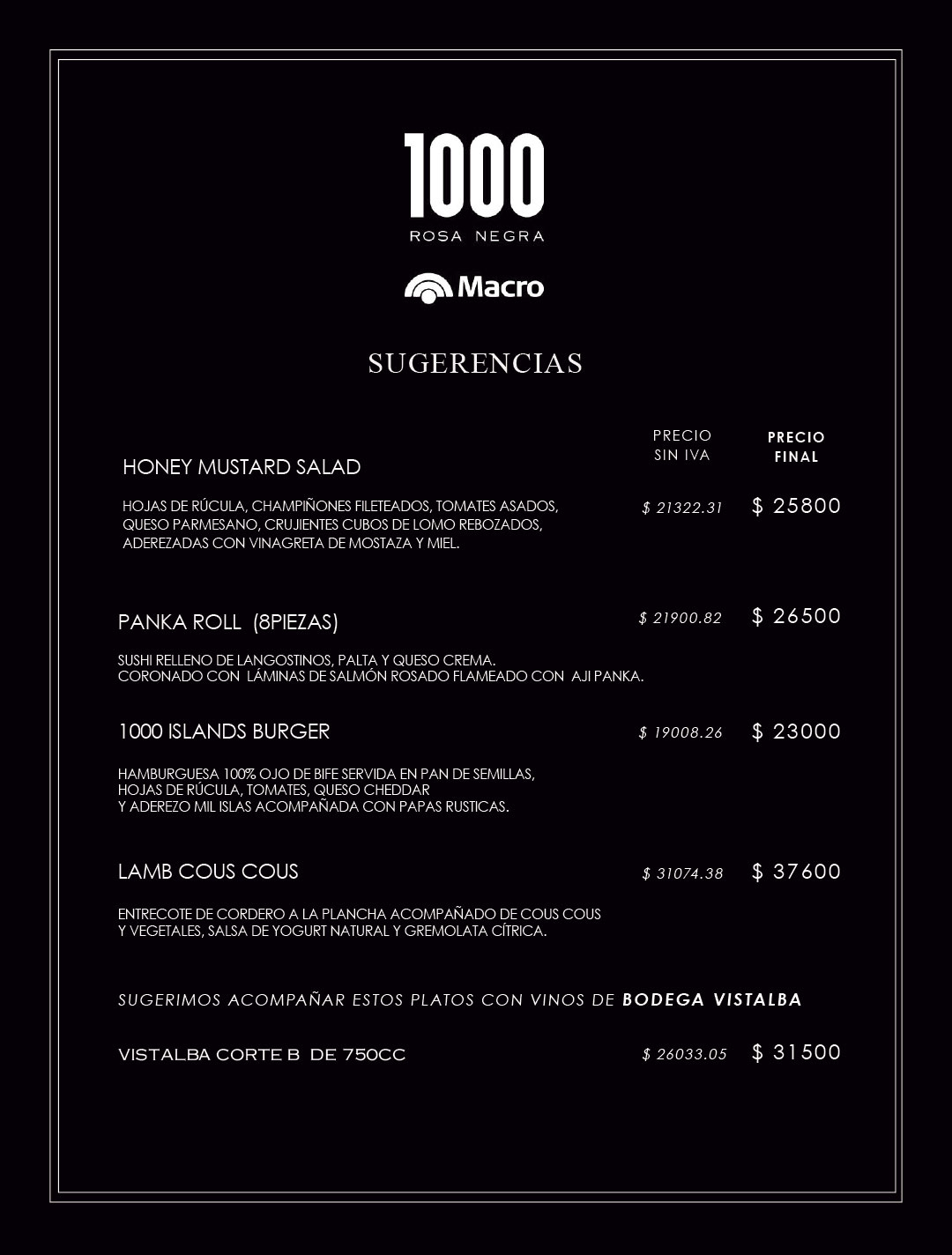 Sugerencias