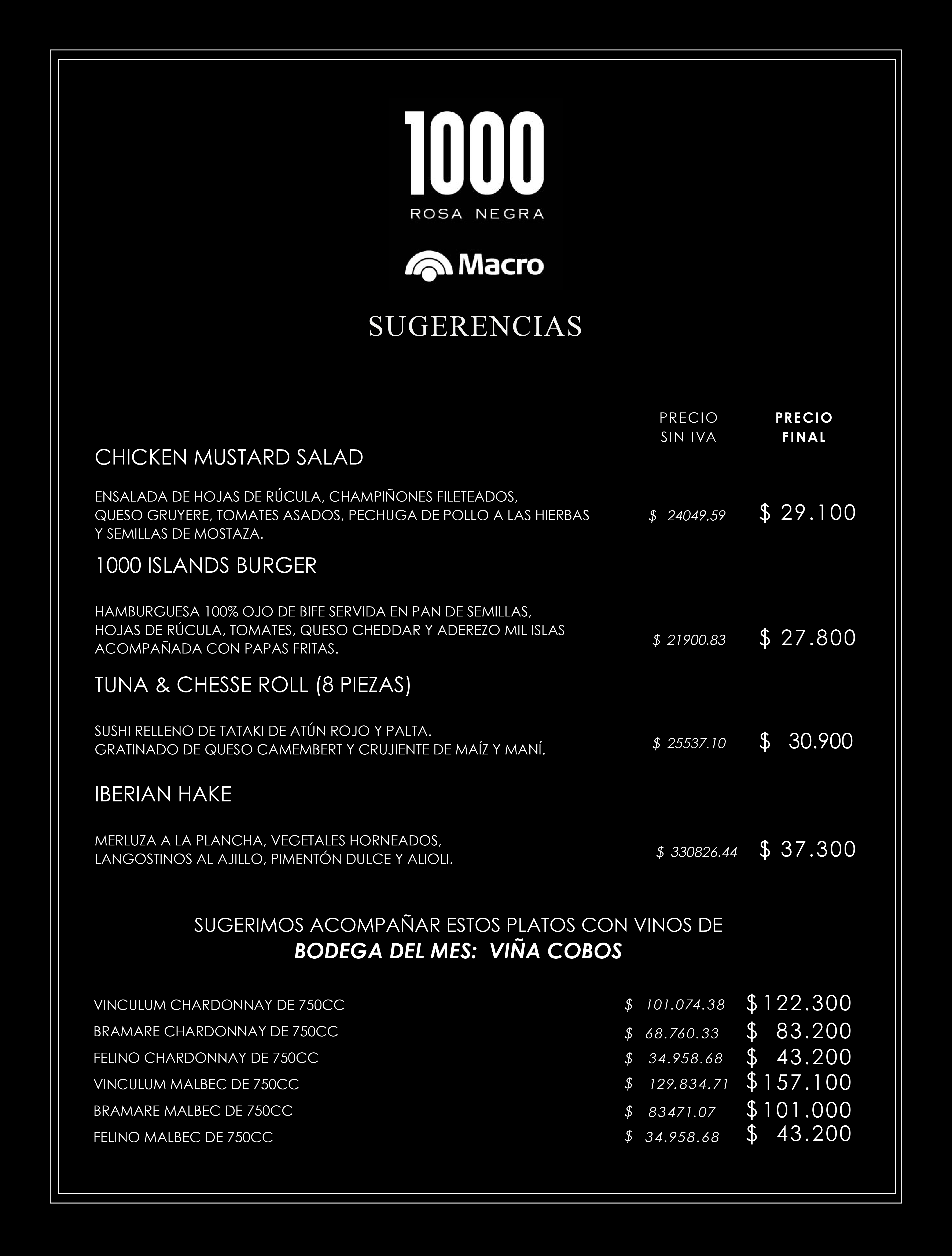 Sugerencias